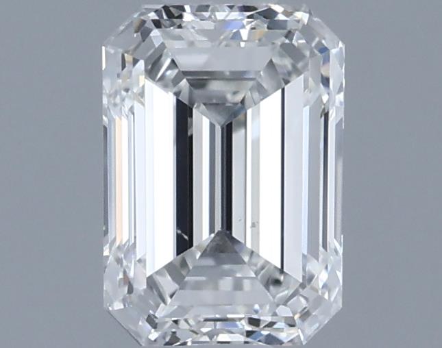 0.72ct Emerald F VS2 Natural Diamond