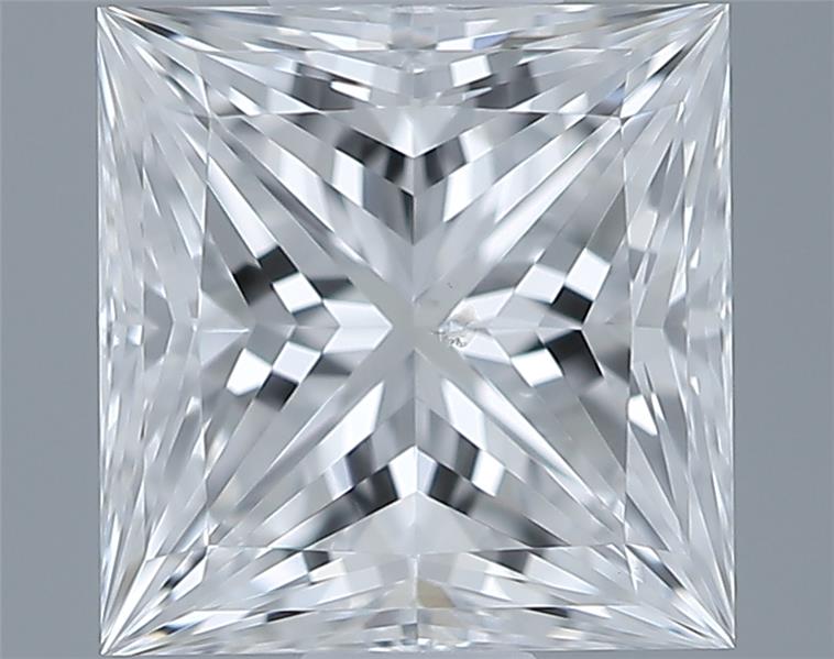 0.61ct Princess D SI1 Natural Diamond