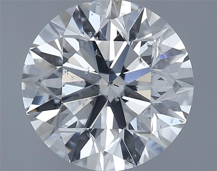 3ct Round G SI2 Natural Diamond
