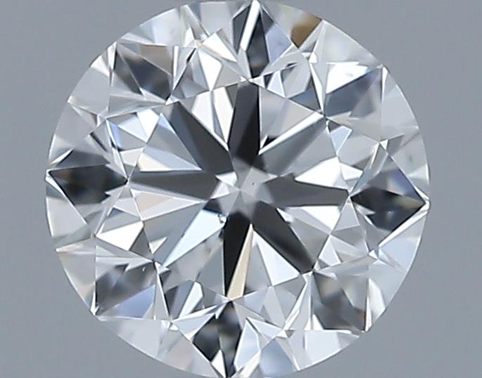 0.9ct Round D SI1 Natural Diamond