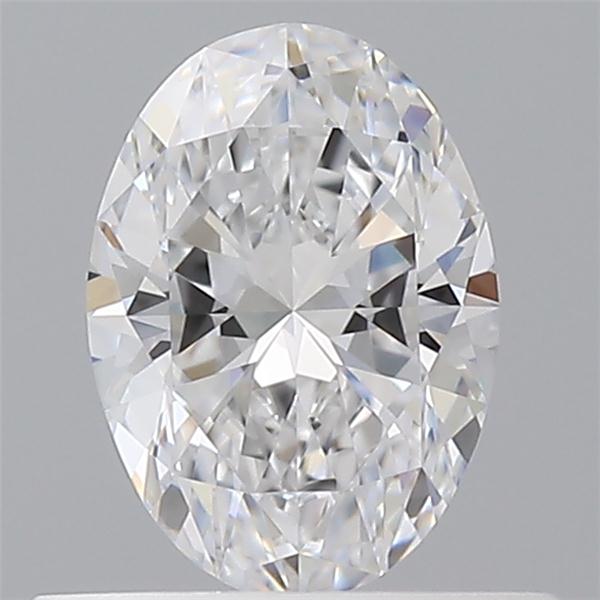 0.51ct Oval D VVS1 Natural Diamond
