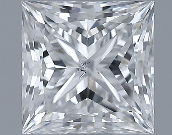 0.72ct Princess E SI1 Natural Diamond