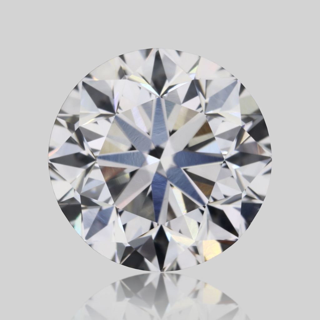 0.9ct Round F VS2 Natural Diamond
