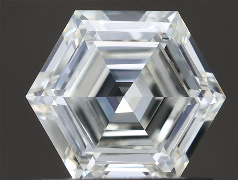 0.52ct Hexagonal H VVS2 Natural Diamond