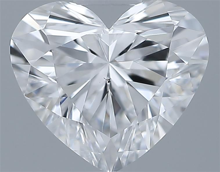 0.72ct Heart D VS2 Natural Diamond