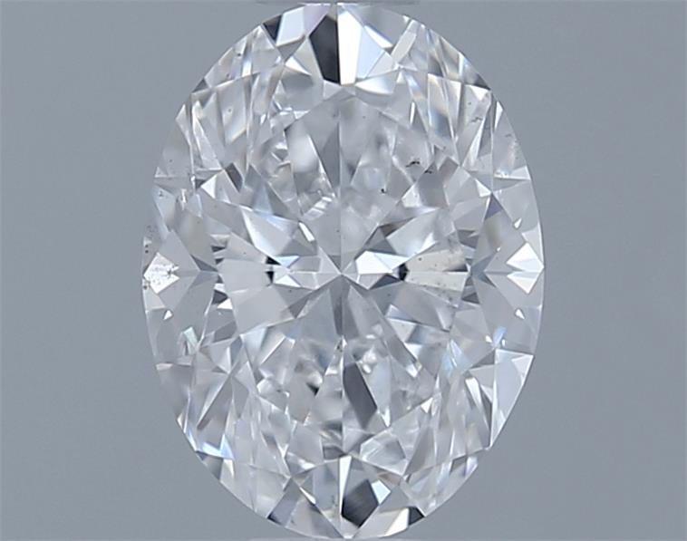 0.71ct Oval D SI1 Natural Diamond