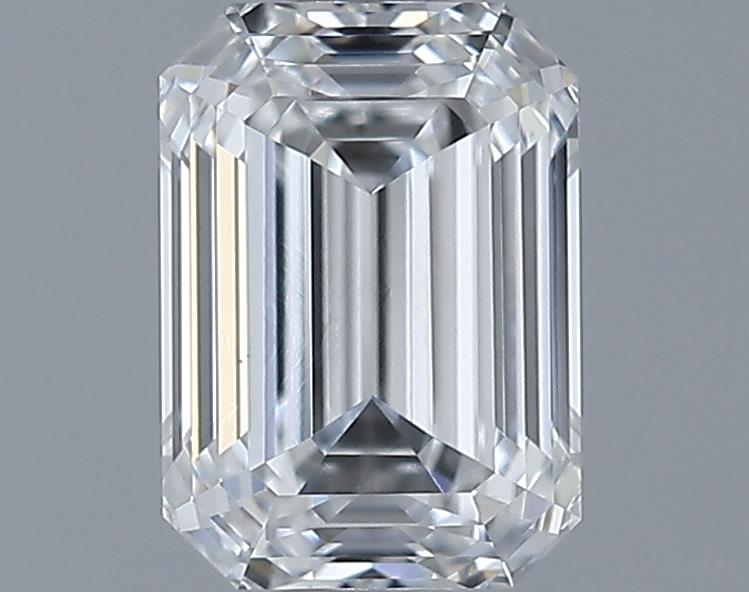 0.7ct Emerald F VS2 Natural Diamond