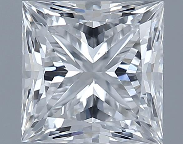 0.71ct Princess F SI1 Natural Diamond