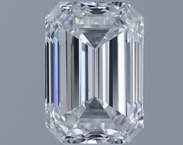 0.61ct Emerald E VS1 Natural Diamond