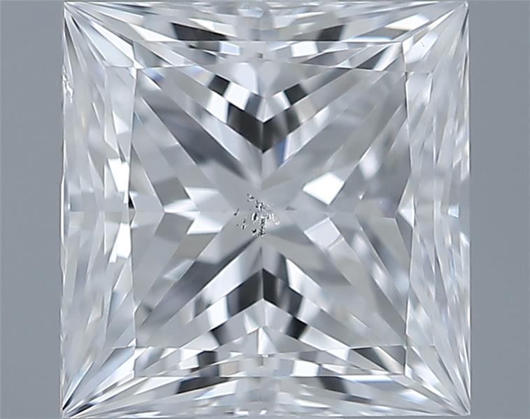 0.7ct Princess E SI1 Natural Diamond