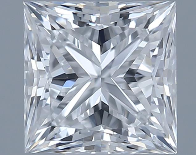 0.7ct Princess D VVS1 Natural Diamond