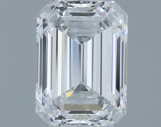 0.72ct Emerald D VVS1 Natural Diamond