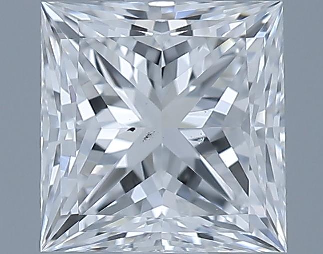 0.72ct Princess D SI1 Natural Diamond