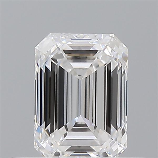 0.53ct Emerald D VVS2 Natural Diamond
