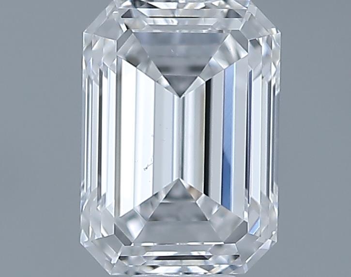0.6ct Emerald D SI1 Natural Diamond