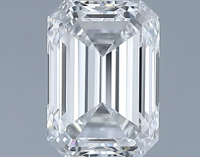 0.57ct Emerald E VS2 Natural Diamond