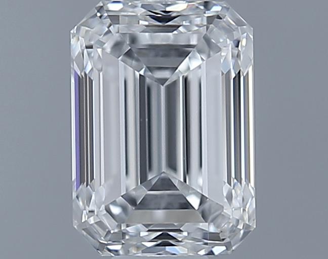 0.7ct Emerald F VVS1 Natural Diamond