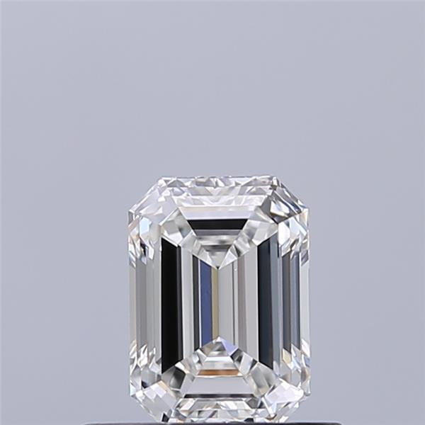 0.53ct Emerald F VVS2 Natural Diamond