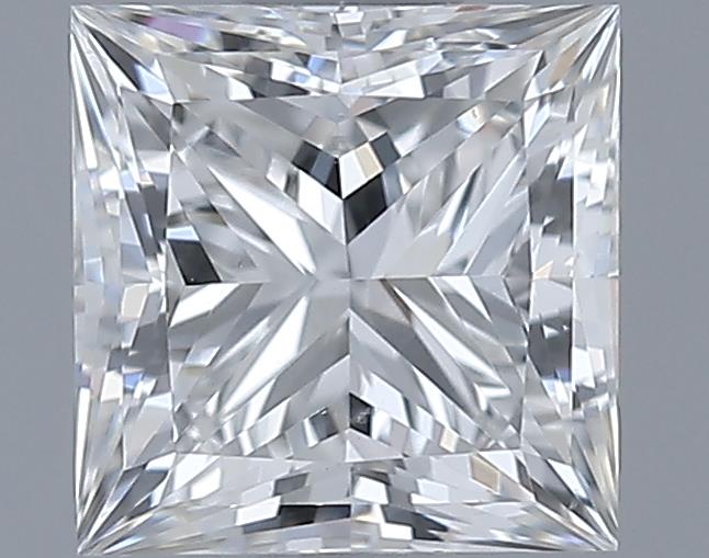 0.74ct Princess F SI1 Natural Diamond