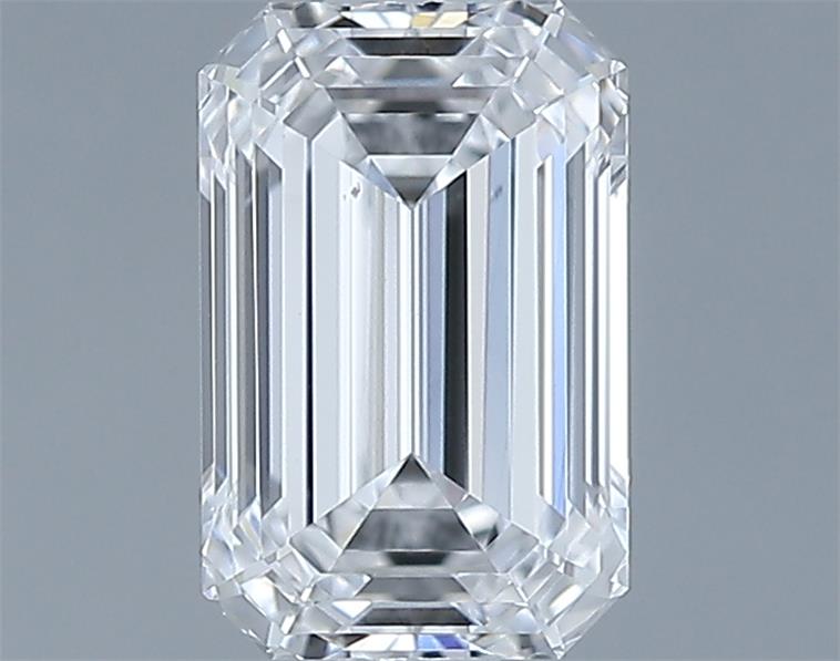 0.73ct Emerald D VS2 Natural Diamond