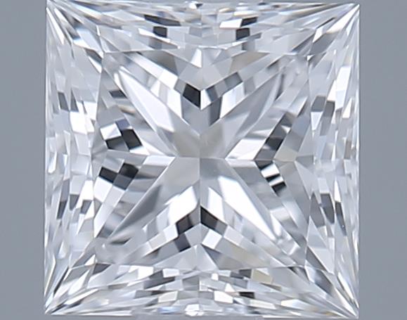 0.52ct Princess D VVS2 Natural Diamond