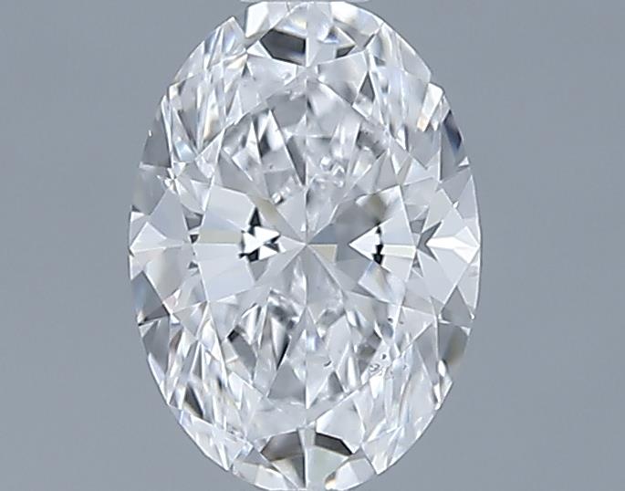 0.54ct Oval D VS2 Natural Diamond