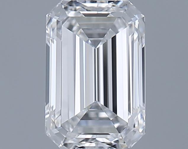 0.7ct Emerald E VVS1 Natural Diamond