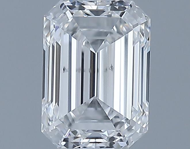 0.61ct Emerald E SI1 Natural Diamond