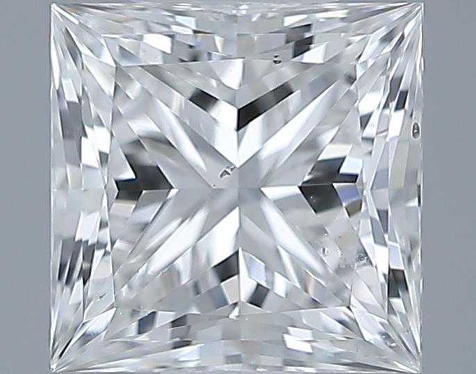 0.73ct Princess F SI2 Natural Diamond