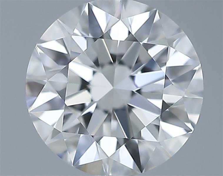 0.71ct Round F VVS1 Natural Diamond