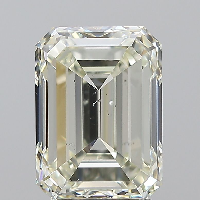 3.01ct Emerald M SI1 Natural Diamond