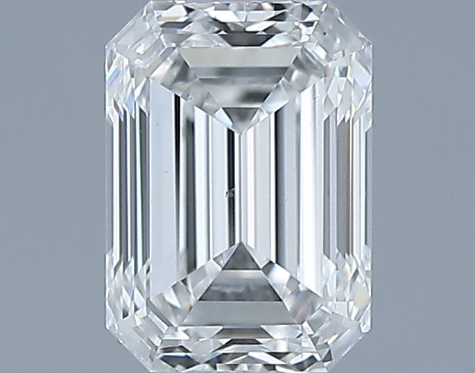 0.71ct Emerald F VS2 Natural Diamond