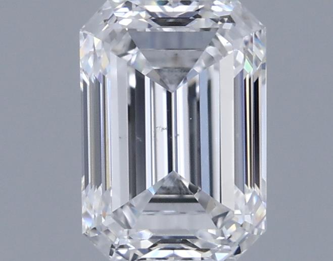 0.59ct Emerald D SI1 Natural Diamond