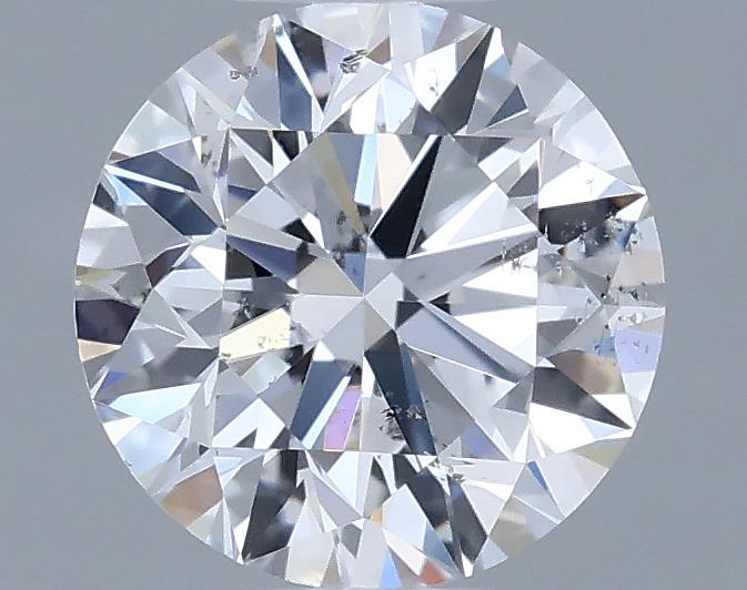 0.7ct Round D SI2 Natural Diamond