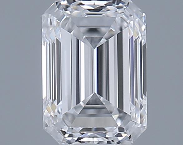 0.6ct Emerald D VVS2 Natural Diamond