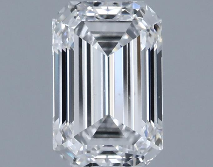 0.71ct Emerald E VS2 Natural Diamond