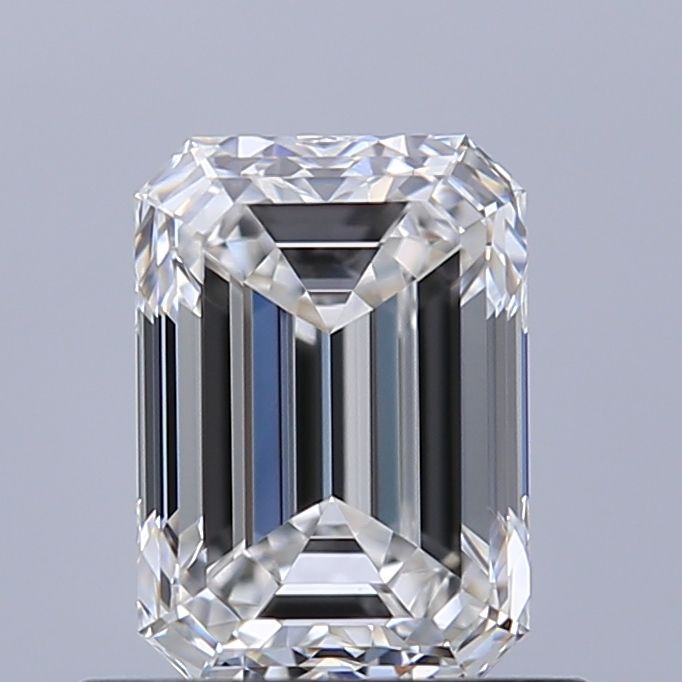 0.8ct Emerald F VVS2 Natural Diamond