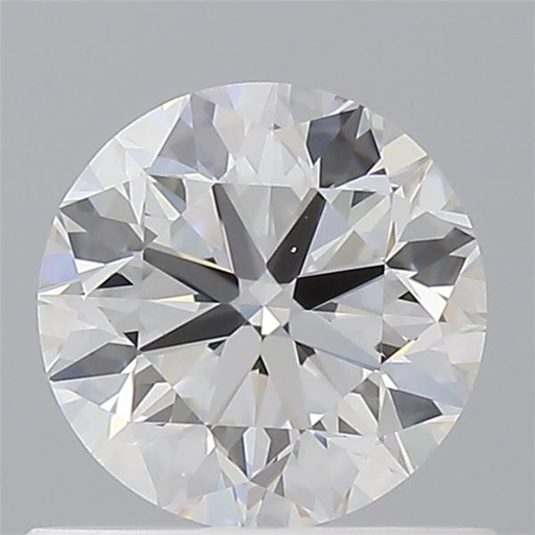 0.7ct Round F VS2 Natural Diamond