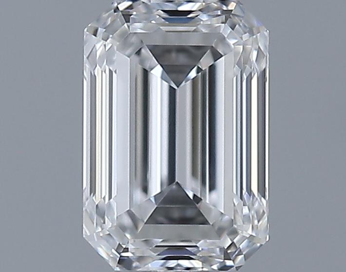 0.6ct Emerald D VVS2 Natural Diamond