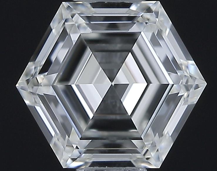 0.55ct Hexagonal G VVS2 Natural Diamond