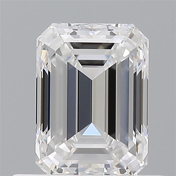 0.7ct Emerald D VVS1 Natural Diamond