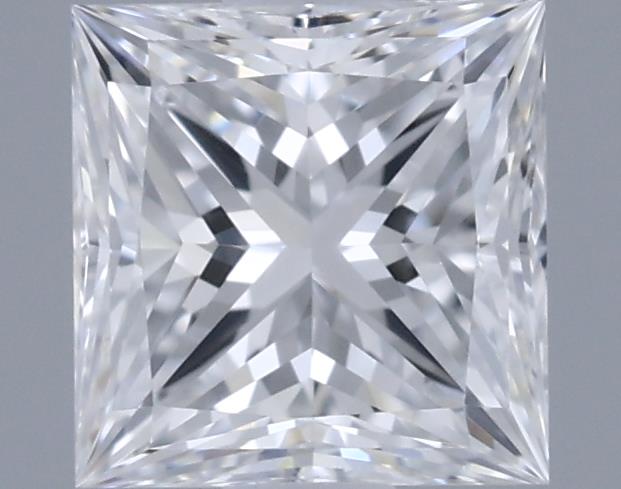 0.51ct Princess D VVS2 Natural Diamond