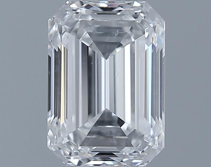 0.76ct Emerald F SI2 Natural Diamond