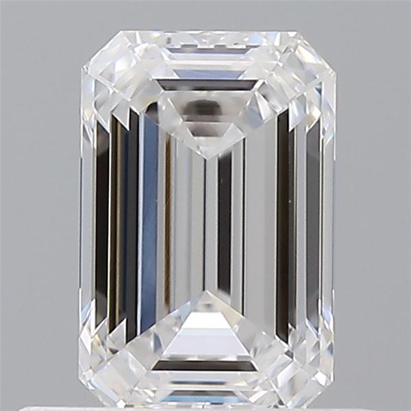 0.7ct Emerald D VVS1 Natural Diamond