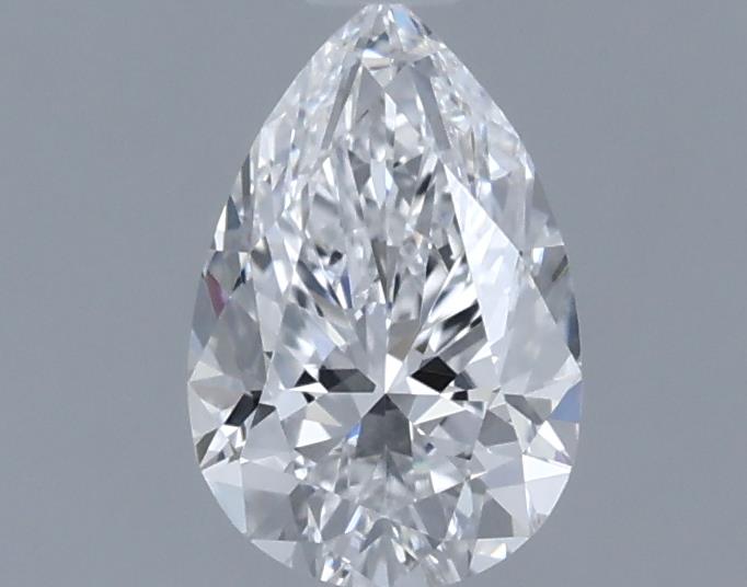0.6ct Pear D VVS2 Natural Diamond