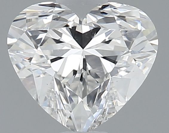 0.7ct Heart F VS2 Natural Diamond