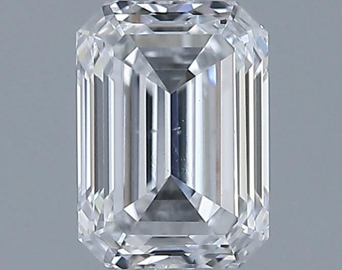 0.71ct Emerald D VS2 Natural Diamond