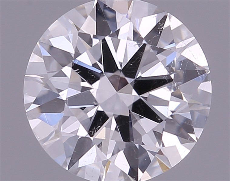 0.66ct Round D SI2 Natural Diamond