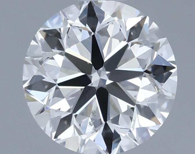 0.9ct Round D SI2 Natural Diamond