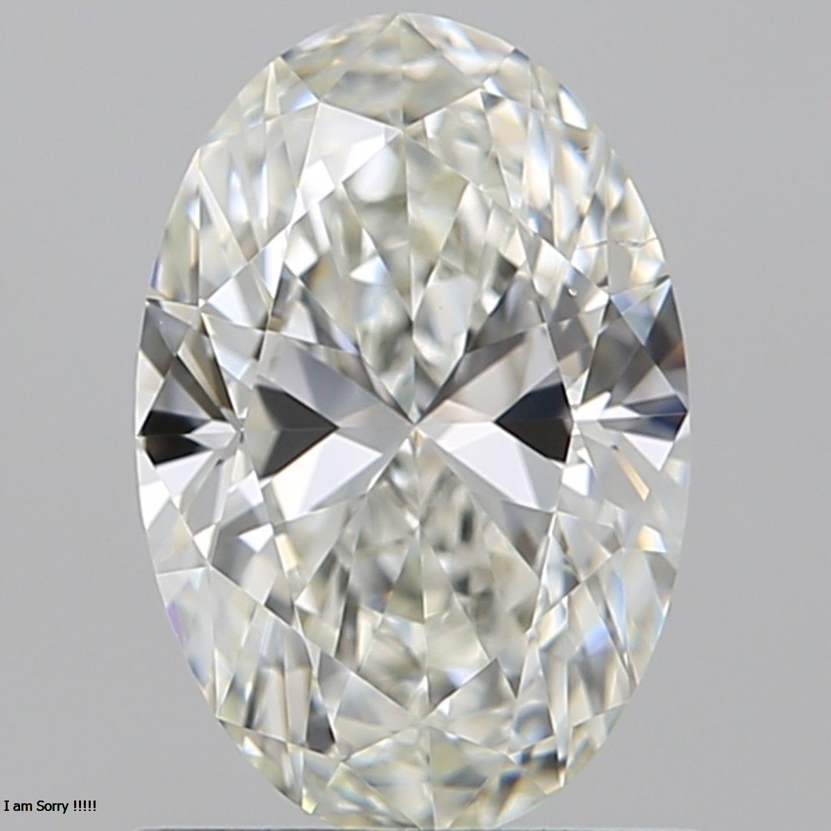 1ct Oval J SI1 Natural Diamond